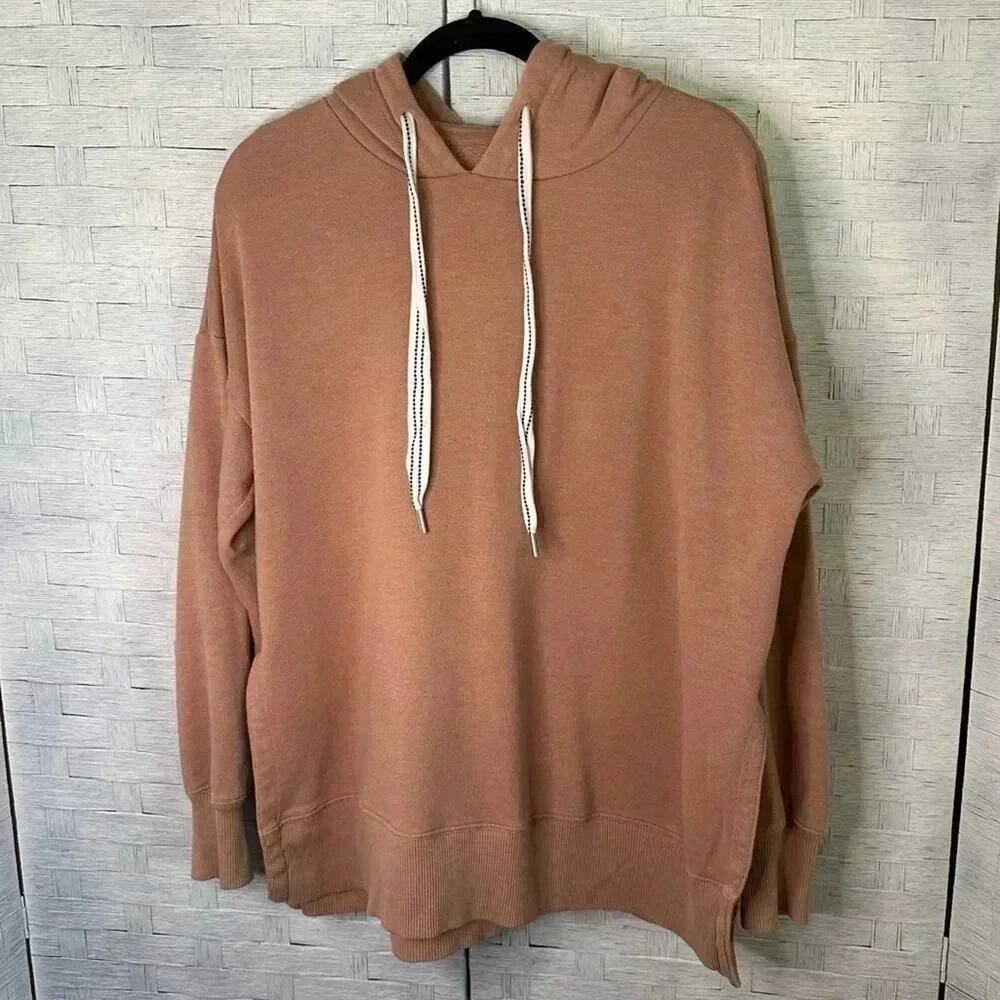 Aerie dusty pink sweatshirt hoodie casual at leisure,‎ athletic, comfy oversized